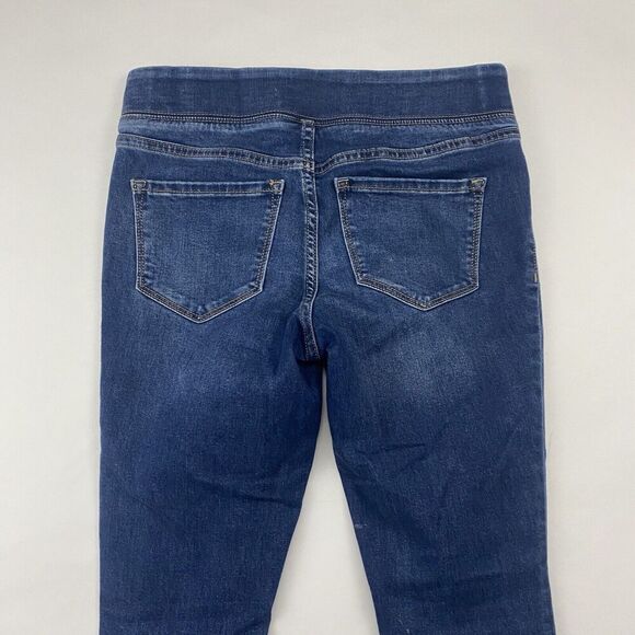 Old Navy Rockstar Super Skinny Jeggings Denim Blue Jeans Mid-Rise Stretch 4P - Picture 10 of 10